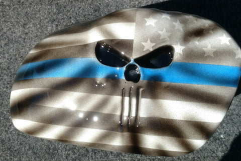 3D Punisher 107 Harley air cleaner