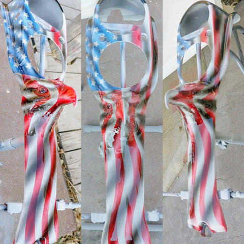 Harley Davidson console with 3D eagle theme