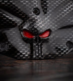 Backrest plate punisher stretching through