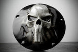 Punisher skull Harley derby cover