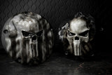 Punisher skull Harley derby cover