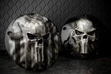 Punisher skull Harley derby cover