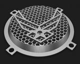 97-25+ Harley inner Touring 3D Air Force speakers grill covers set