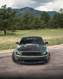 NTXGlow S550 Style RGB Headlights (2010-2012 Ford Mustang)