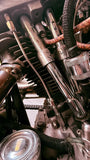 Shovelhead Oil Lines by FNA Custom Cycles