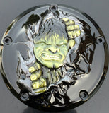 3D Hulk Harley Derby Cover