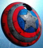 Captain America shield fuel door