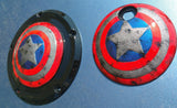 Captain America shield derby, points cover and fuel door