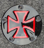 Harley Maltese cross points cover