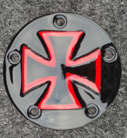 Harley Maltese cross points cover