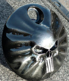 3D skull on Harley touring fuel door