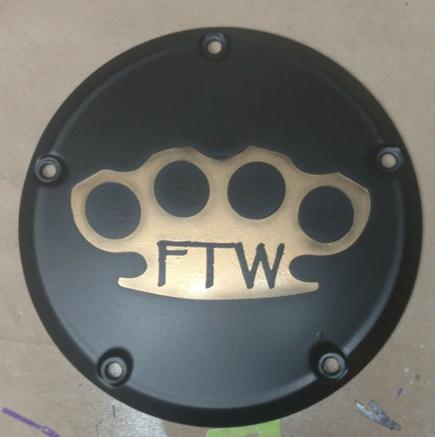 Harley Brass knuckles FTW Derby cover