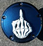 Middle Finger Harley Derby cover and points