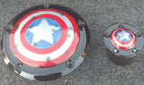 Captain America shield derby cover and points cover