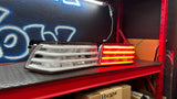 NTXGlow Clear LED Tail Lights (1990-1998 Mercedes Benz R129)