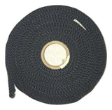 1" Black Aramid Fiber Webbing - PRICE PER FT| BLACK