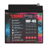 INFINITE 45 AH AGM Power Cell 12 Volt Battery