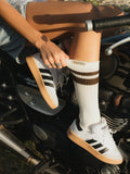 IN STOCK IMPERIAL MOTO  Hold Fast Socks - WHITE