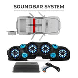 Jeep JLU 2018–2023 Ultimate Package – Loaded Sound Bar, Door Panels, Subwoofers & Amplifiers