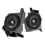 Jeep JL/JLU/JT Dash Enclosure – Loaded 6.5” Left & Right with PRO-FR6NEO, 225W RMS