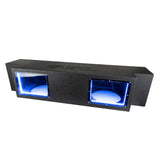 Jeep JKU/JLU Down Firing Subwoofer Enclosure 2 x 12"