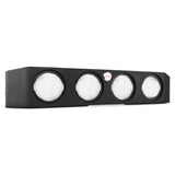 Under Seat Subwoofer Enclosure 4 x 6.5" Sealed for JT Gladiator Jeeps