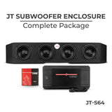 Complete Under Seat Subwoofer Enclosure Package for JT Gladiator Jeeps