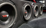 Complete Under Seat Subwoofer Enclosure Package for JT Gladiator Jeeps