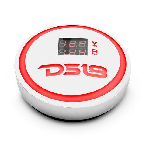 DS18 LBC6VAM Badge with RGB Lights and Volt/Current Meter
