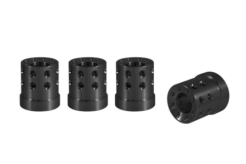 MUZZLE BRAKE LUG NUT CAPS CNC MACHINED BILLET ALUMINUM, MANY FINISHES TO CHOOSE FROM / CAP: 25MM DIAMETER 30MM HEIGHT PART # LGC050