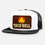 VINTAGE TACO BELL FLAT BILL PATCH HAT