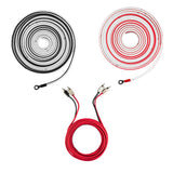 8-GA Marine Tinned OFC Amplifier Installation Kit - WHITE