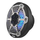 NXL 6.5" 2-Way Coaxial Marine Speaker with RGB LED Lights 100 Watts Rms 4-Ohm