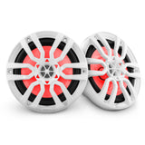 DS18 J-LOUD Jeep Wrangler JK/JKU/JL Loaded Sound Bar System, Black / White