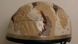 Harley Helmet Navy Wingman and HM2 Logo on Desert Camo