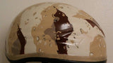Harley Helmet Navy Wingman and HM2 Logo on Desert Camo