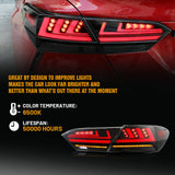 NTXGlow LED Tail Lights Lexus Style (2018-2023 Toyota Camry)