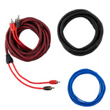 8-GA OFC 100% Copper Amplifier Installation Kit - RED