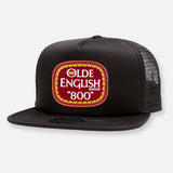 OLDE ENGLISH FLAT BILL PATCH HAT