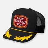 OLDE ENGLISH CURVED BILL PATCH HAT