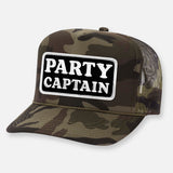 PARTY CAPTAIN CURVED BILL PATCH HAT
