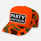 PARTY CAPTAIN CURVED BILL PATCH HAT