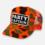 PARTY CAPTAIN CURVED BILL PATCH HAT