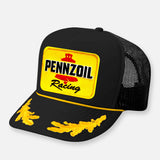 PENNZOIL RACE TEAM CURVED BILL PATCH HAT