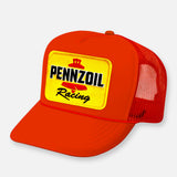 PENNZOIL RACE TEAM CURVED BILL PATCH HAT