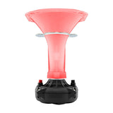 DS18 PRO-HA110CL Twist On 1" 110° 6.14" Depth Plastic Horn Clear with RGB LED Lights