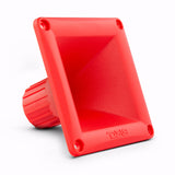 1" Throat Twist On 45x45° 2.68" Depth Plastic Horn