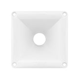 1" Throat Twist On 45x45° 2.68" Depth Plastic Horn