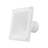 1" Throat Twist On 45x45° 2.68" Depth Plastic Horn