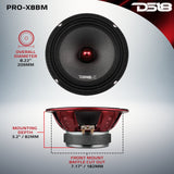 PRO-X 8" Mid-Range Bullet Loudspeaker | 275W RMS 8-Ohm